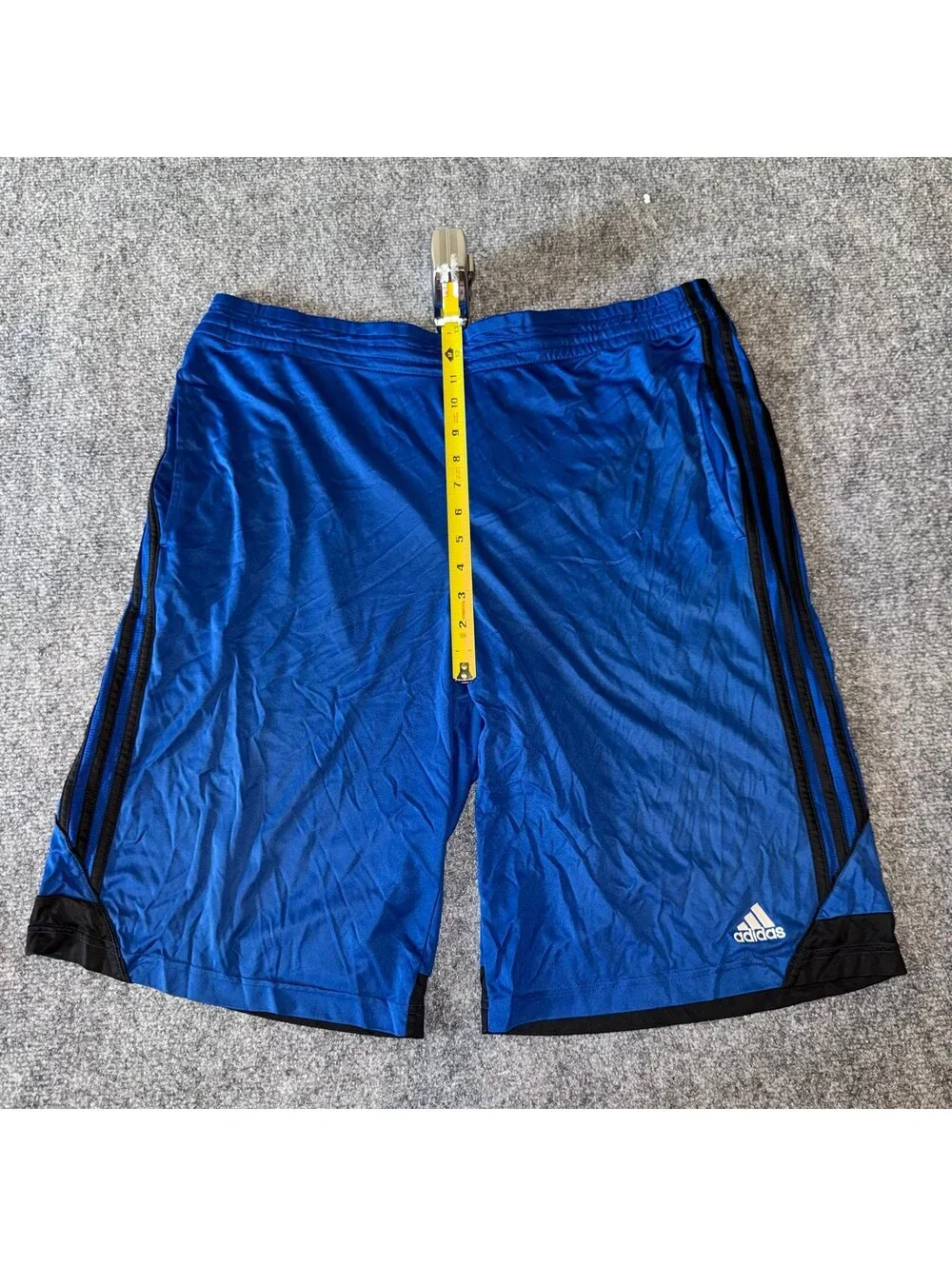 Adidas Blue Baggy Athletic Hoop Shorts Mens MD Vtg y2k 90s Rare